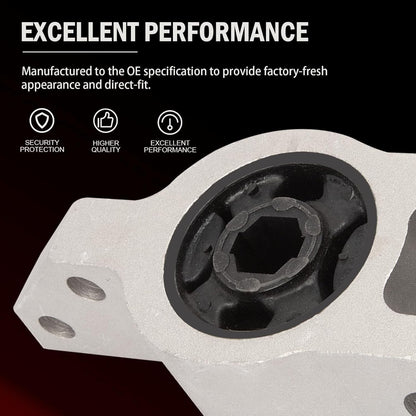 1Pair Front Lower Control Arm Bushing For VW CC Passat Tiguan 2009 2010-2014