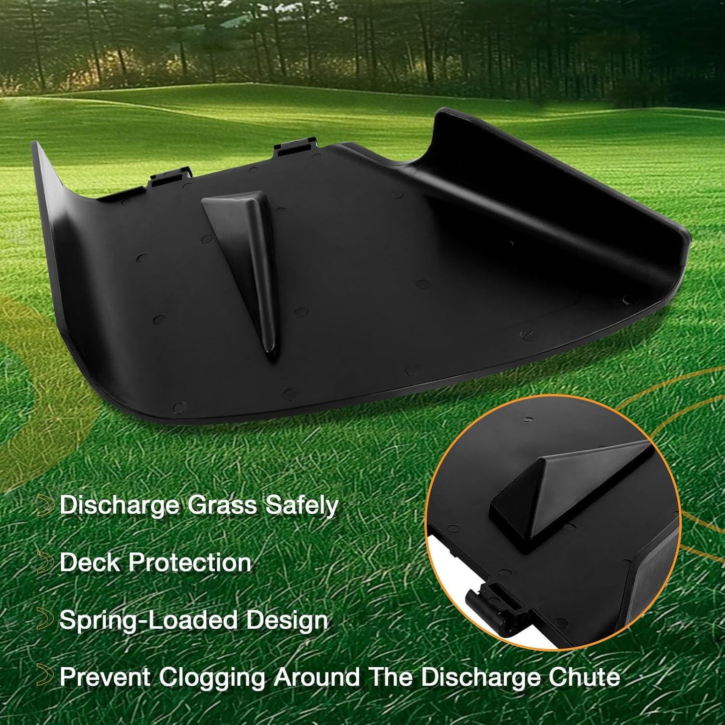 137-7046 Side Discharge Chute Grass Deflector For Toro TimeCutter & Exmark 42"