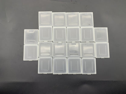 New 10Pcs Clear Dust Covers Case For Nintendo Game Boy DMG Gameboy Cartridge GBC