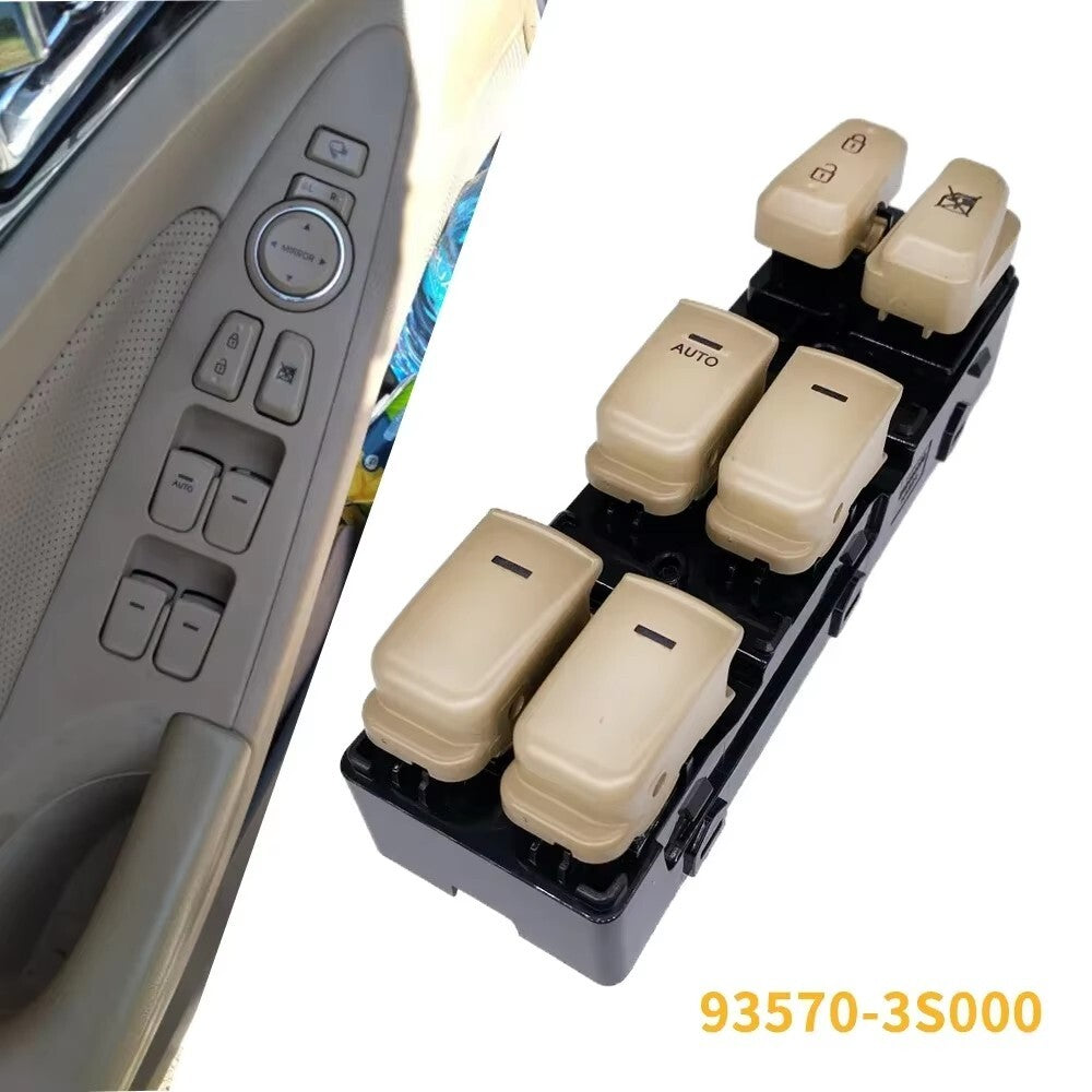 Master Power Window Switch for Hyundai Sonata 2011-2015 Front LH 93570-3S000