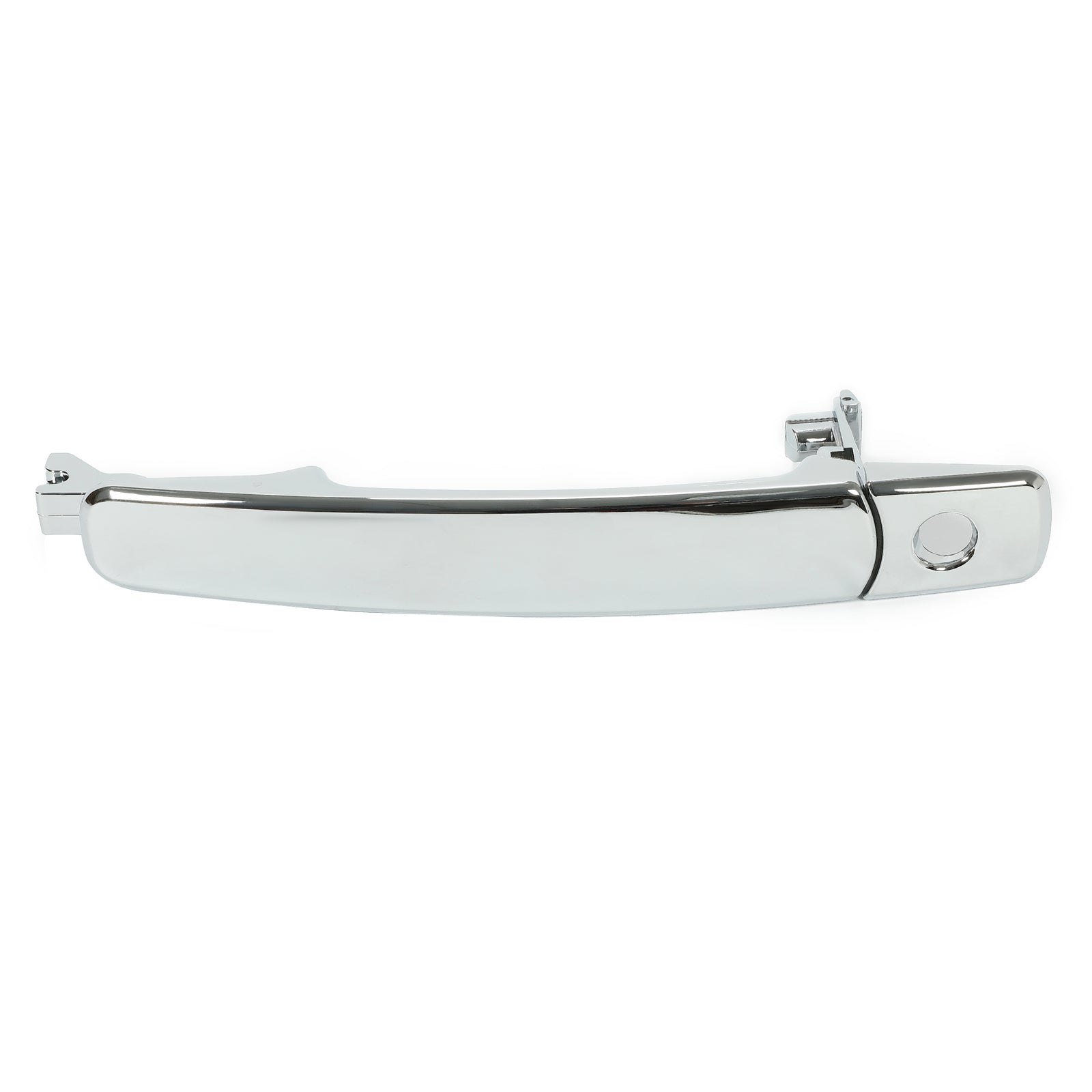Solid Spare Door Handle Front Driver Side Outside Exterior Chrome For Nissan Rogue 2011-2015