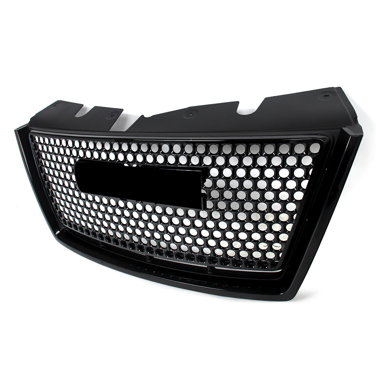 Gloss Black Front Bumper Upper Grille For GMC Terrain Denali 2010-2015