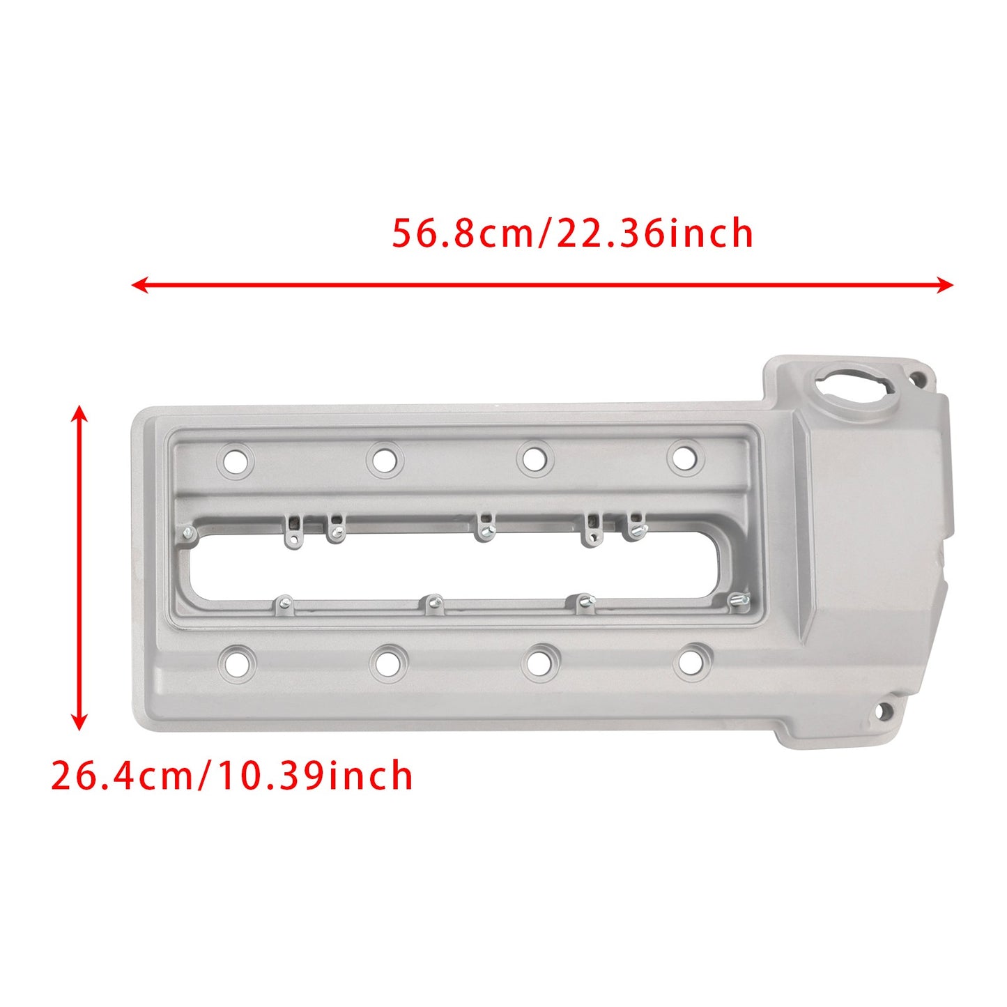 Left+Right Engine Valve Cover For BMW 540i E39 740i 740iL1998-2001 E38 X5 Z8