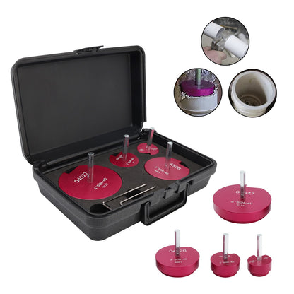 4Pcs PVC Pipe Reamer Plastic PVC Pipe Fitting Reamer Plumbing Tools Kit Fit