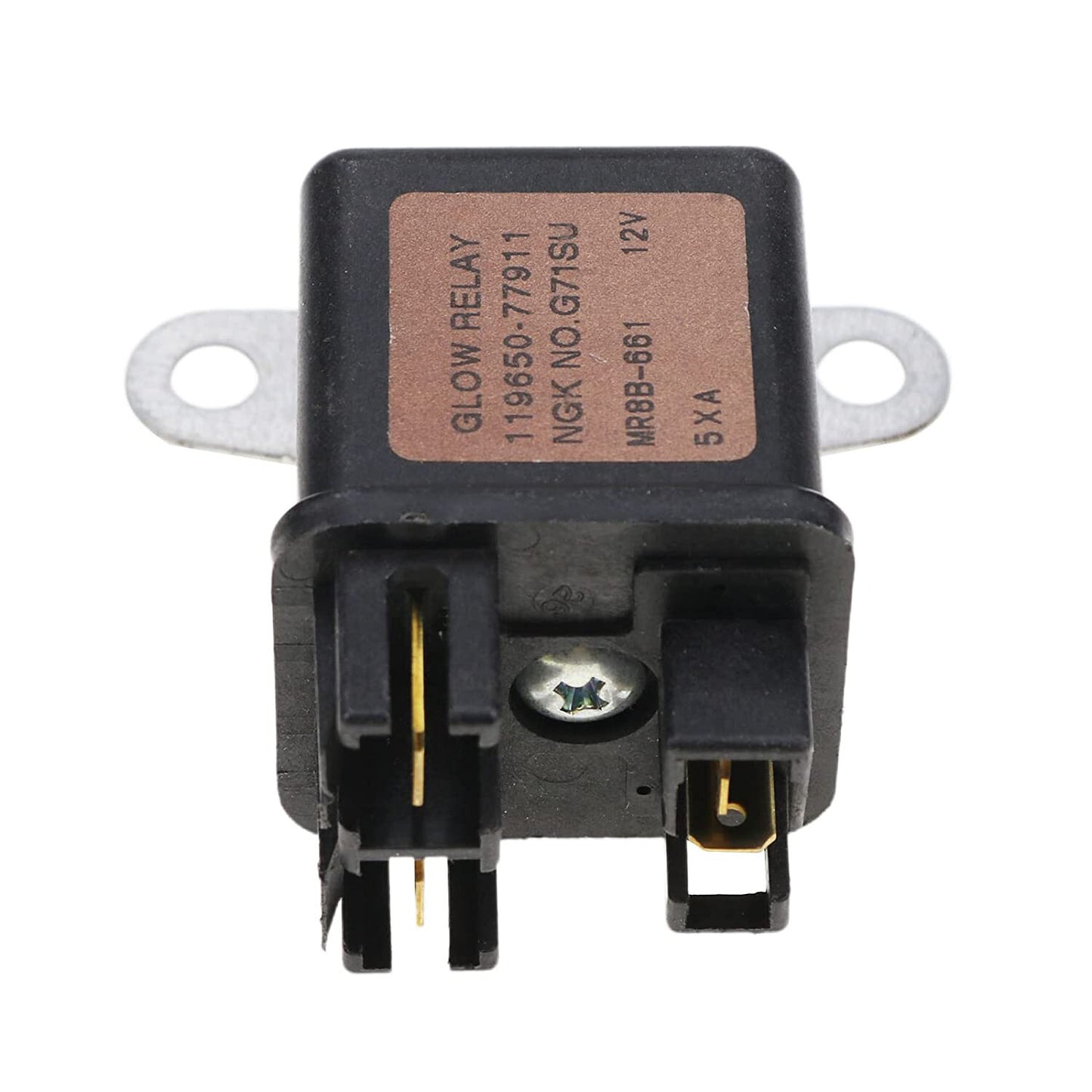 Solid Spare Plug Relay 11965077910 11965077911 12V For Yanmar NGK G71Su John Deere Cub Cadet
