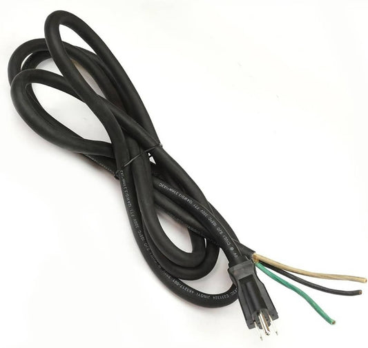 Solid Spare Superior Electric EC123 9 Feet 12 AWG SJO 3 Wire 125 Volt NEMA 5-15P Cord