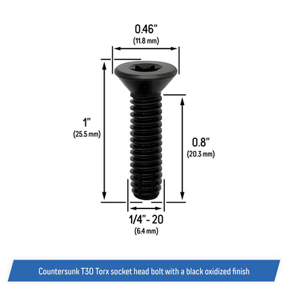 Side View Mirror Screws for Jeep Wrangler YJ TJ LJ 1987-2006 - 6036593AA (6)