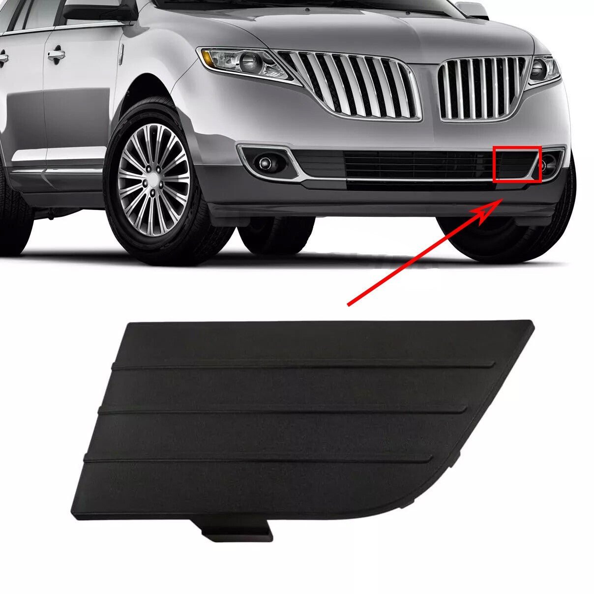 BA1Z17K946B New Bumper Face Bar Grilles Driver Left Side LH Hand for Lincoln MKX