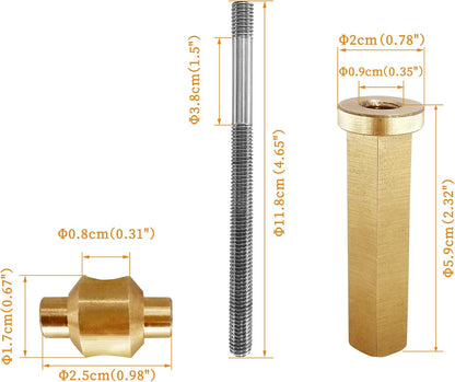 R0357500 Clamp Ring Knob Assembly w/ Threaded Rod For Zodiac CV CL Jandy Filter
