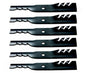 Solid Spare (6) Oregon 97-604 Gator Mulching Blades 40" Compatible with Murray 95103 Q8