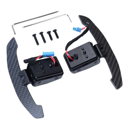 For BMW F20 F30 F32 F87 F80 F82 Carbon Fiber Replacement Magnetic Paddle Shifter