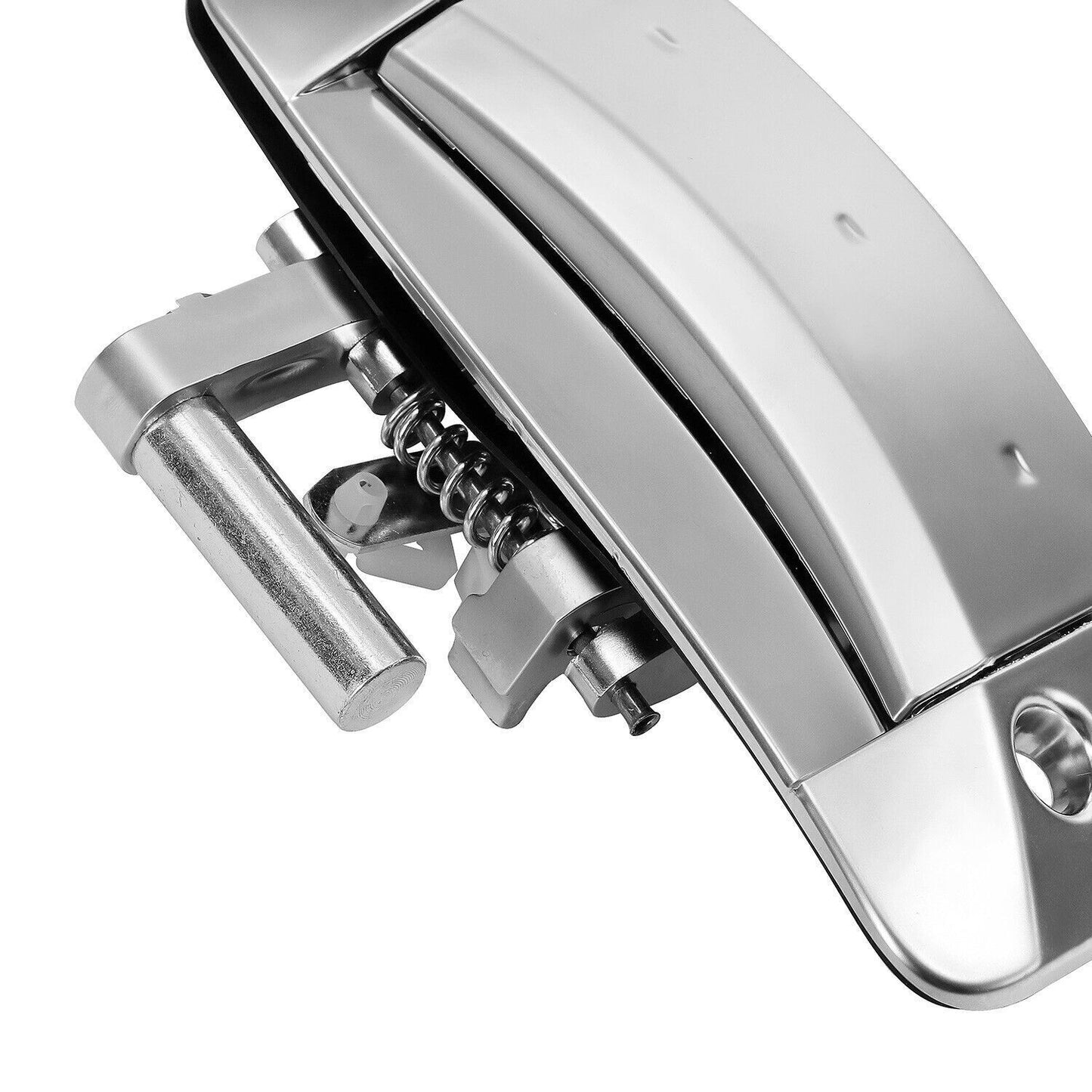 Exterior Door Handle Driver & Passenger Side Silver for 2003-2009 Nissan 350Z