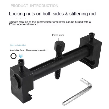 New 40mm -165mm Universal puller For Ribbed Drive Pulley Crankshaft Tool Remover