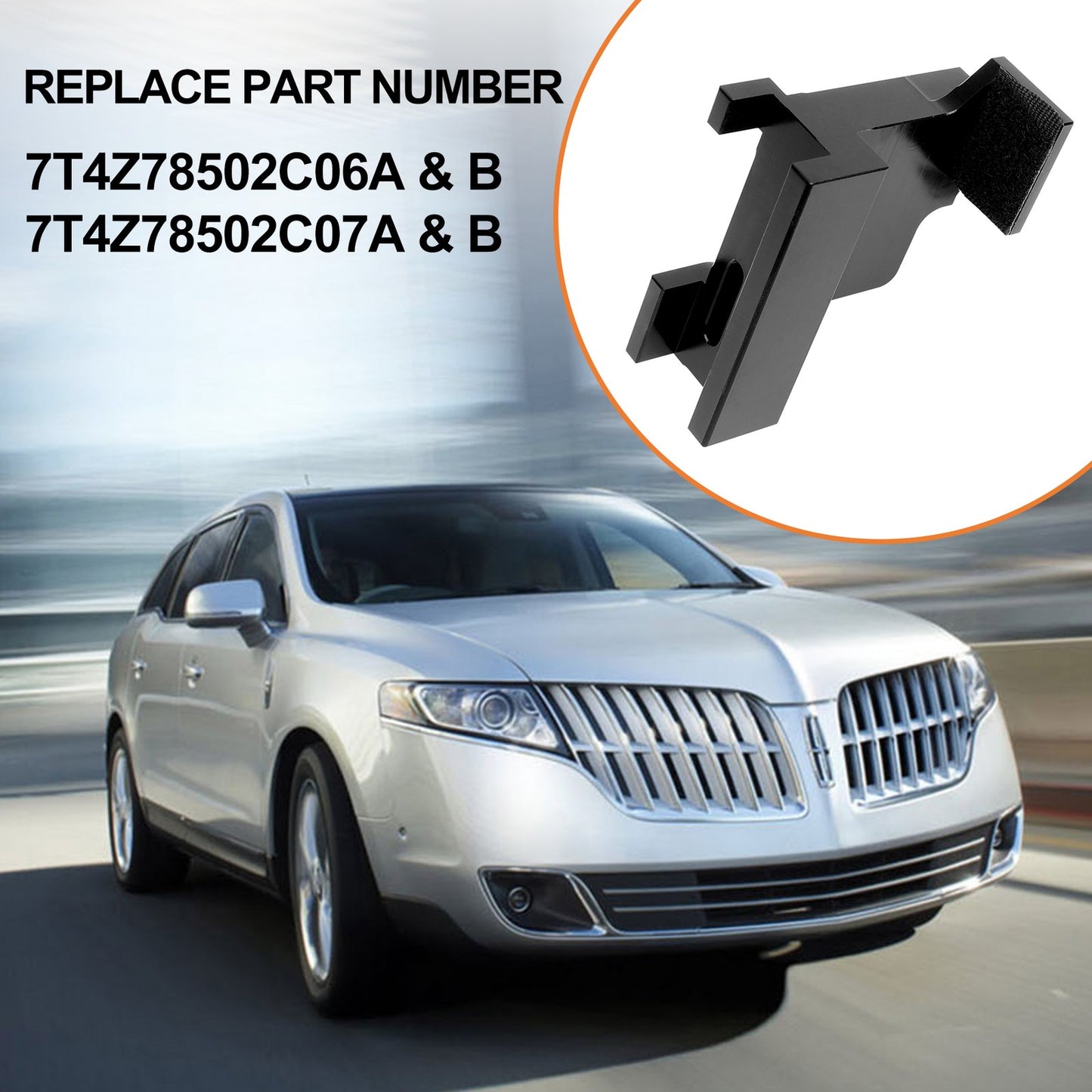 Sunroof Track Assembly Repair Kit Fit 07-14 Ford Edge Lincoln MKT 7T4Z78502C06A