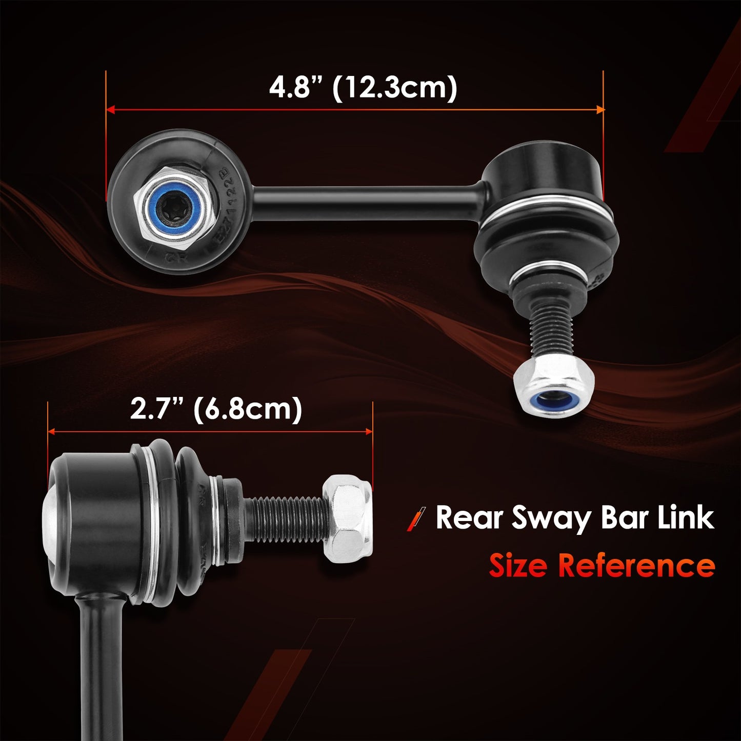 Rear Left ＆ Right Stabilizer Sway Bar End Links For 2002-2006 Honda CR-V K80369