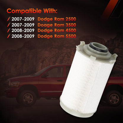 68061634AA Fuel Oil Filters For 2007-09 Dodge Ram 2500-5500 6.7L Cummins Diesel