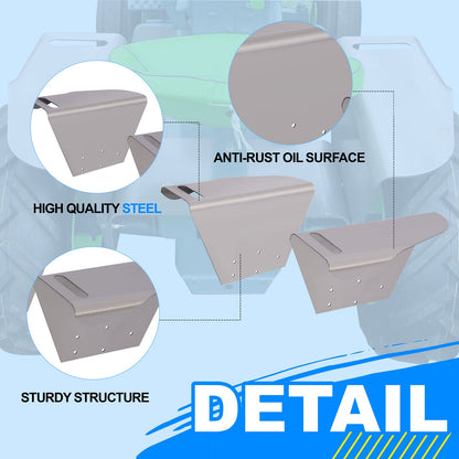 Solid Spare Steel Round Fender For MINI John Deere 4020 110 112 1963 1964 1965 1966 1967