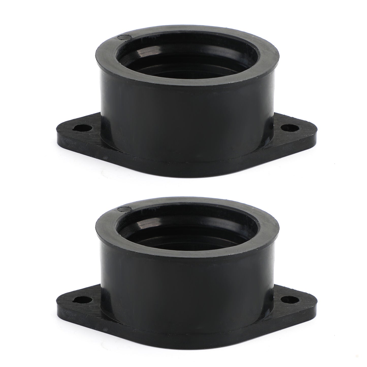 2 Manifolds Carb Holder Insulator Intake Boots Fit for Kawasaki KZ440 1980-1983