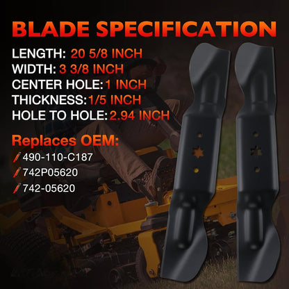 Blade Spindle Belt Idler Kit For Cub Cadet Ultima ZT2 ZTS2 ZT3 60 Inch Decks