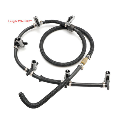 Fuel Return Line Hose Pipe Injector Hose Leak Line Fit BMW 3 5 6 7 X3 X5 X6