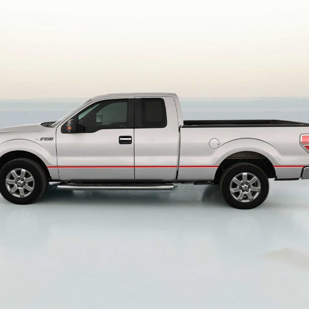 2009-2014 Ford F150 SIDE CHANNEL TRIM STRIPE KIT By Automotive Authority