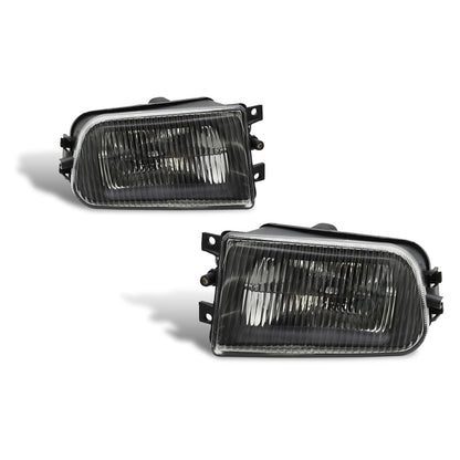 Pair Front Bumper Fog Light Lamps Without Bulbs For BMW E39 5-Serise 1995-1998