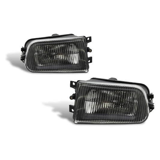 Solid Spare Pair Front Bumper Fog Light Lamps Without Bulbs For BMW E39 5-Serise 1995-1998