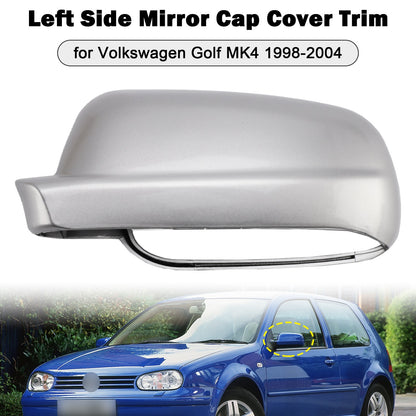 Left Side Mirror Cap Cover Trim for Volkswagen Golf MK4 1998-2004