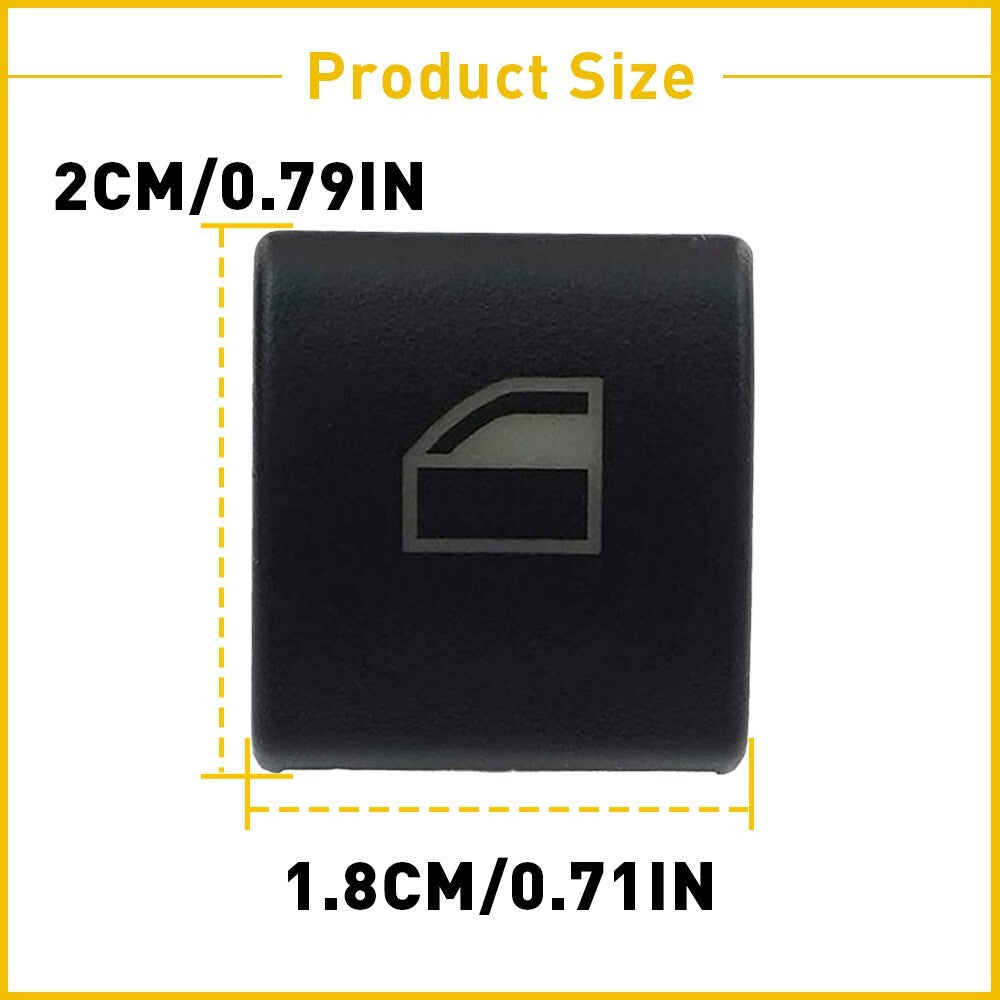 4PCS For BMW E46 Window Switch Button Cap 323i 325i 330i M3 328i 323ci 325ci