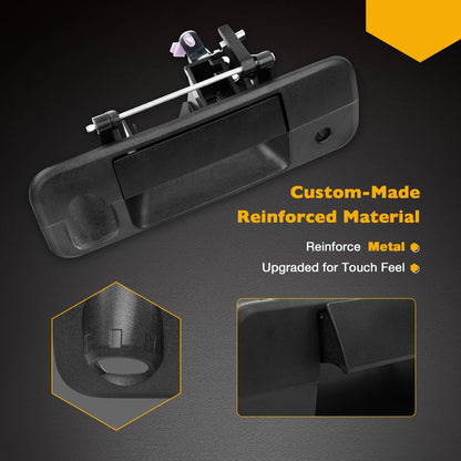 69090-0C051 Metal Upgraded Tailgate Handle w/Camera Hole For 07-13 Toyota Tundra