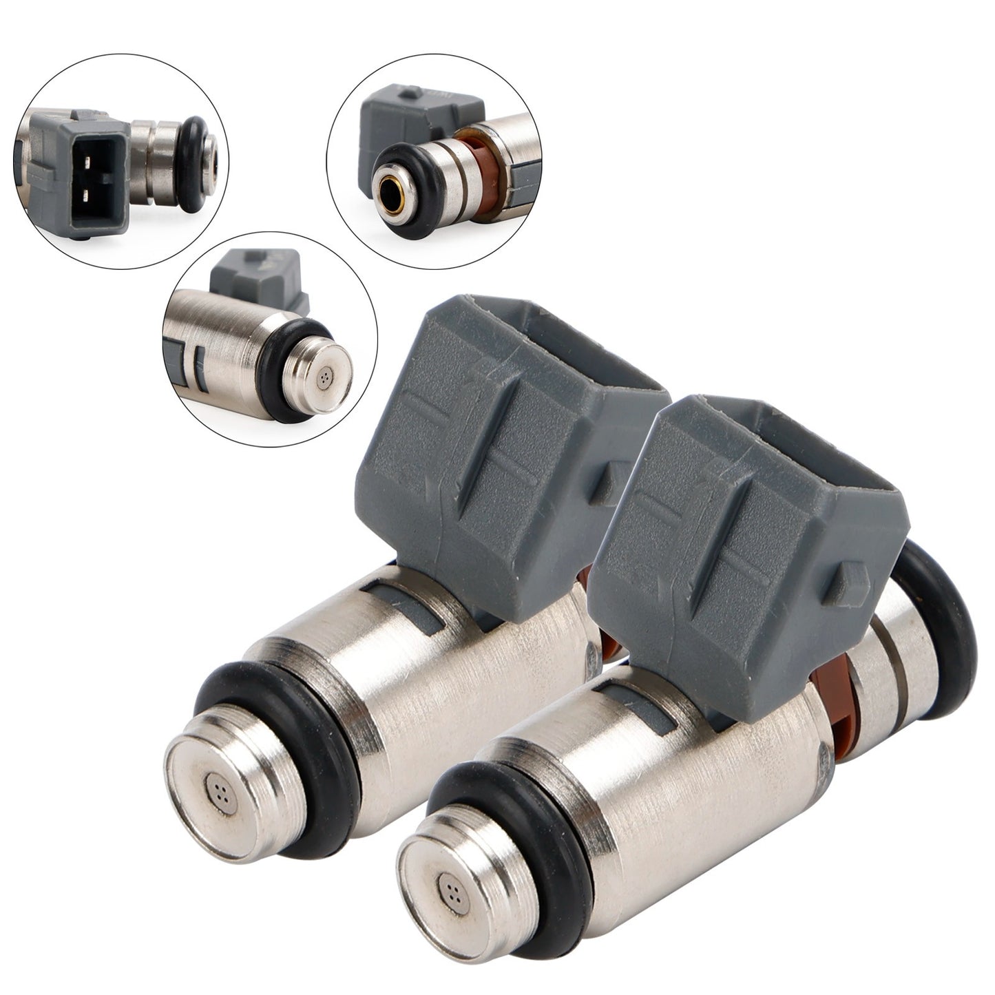 2PCS Fuel Injector 27609-01B For 4.3 Injector Harley 2001-2016 Twin Cam