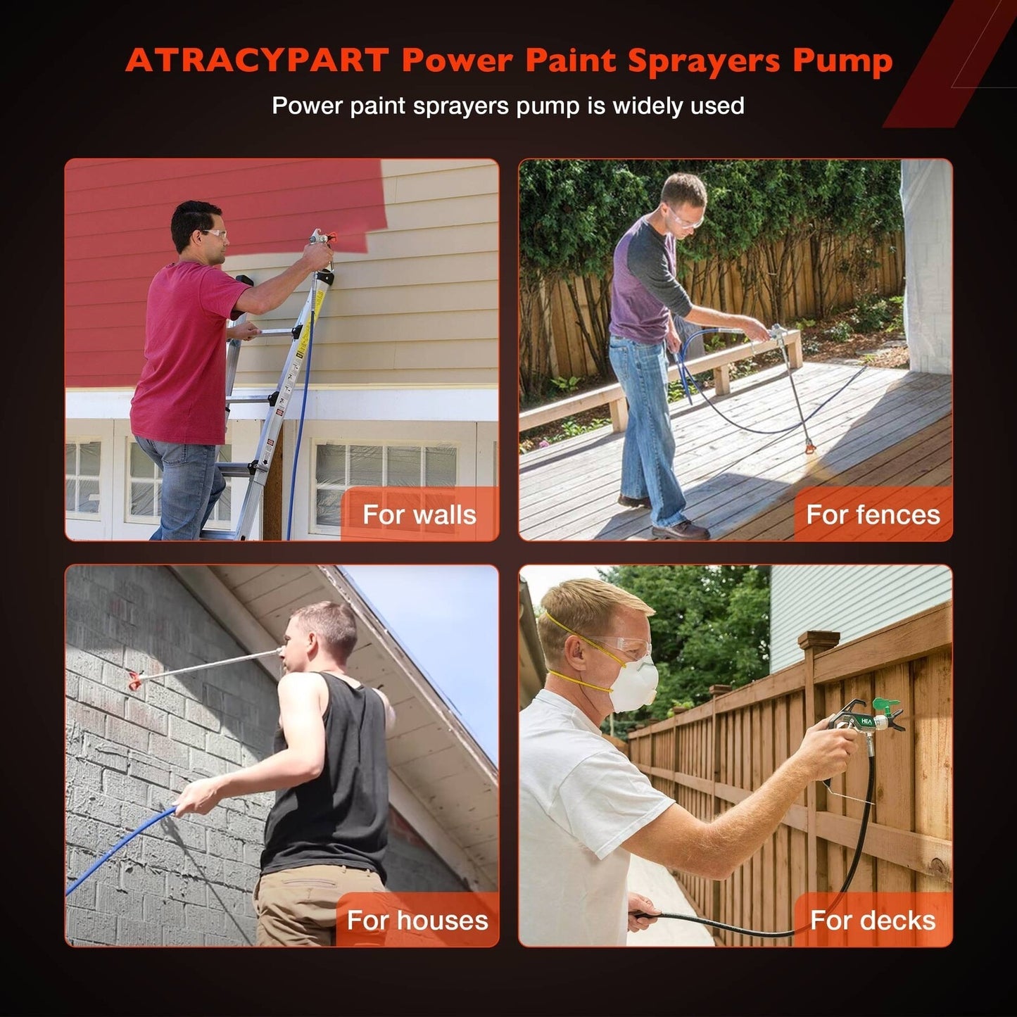 Power Paint Sprayers Pump Repair Kit For Graco Magnum X5 X7 XR5 XR7 XR9 243090