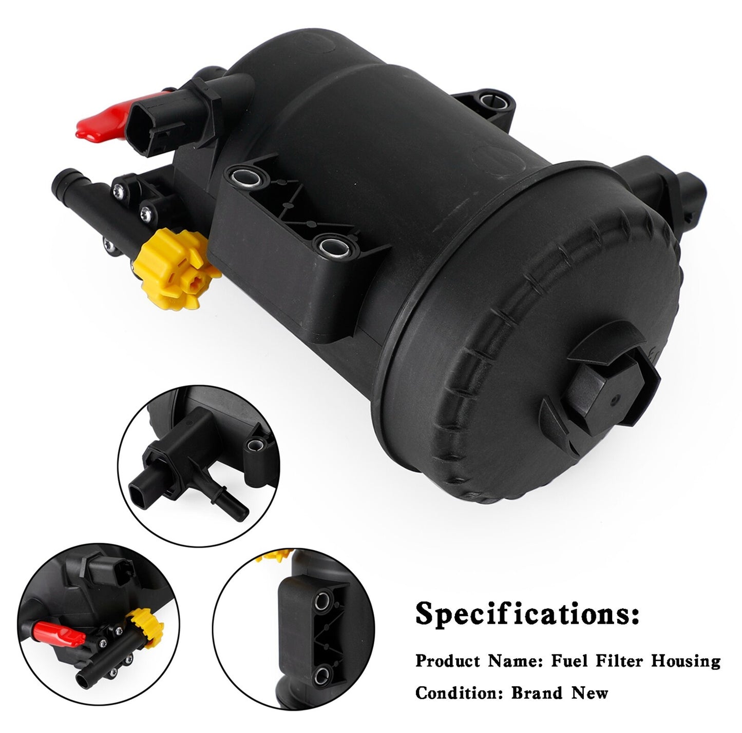 Replace Mopar Fuel Filter Housing 68157290AB for Ram 2500 3500 4500 6.7L Cummins