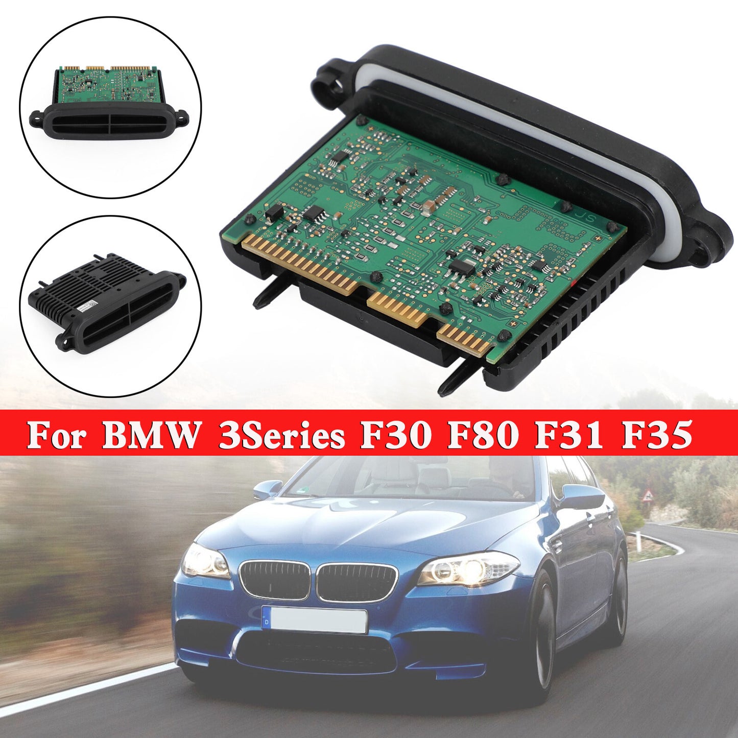 Headlight TMS Driver Module 63117316147 For BMW 3Series F30 F80 F31 F35  D1