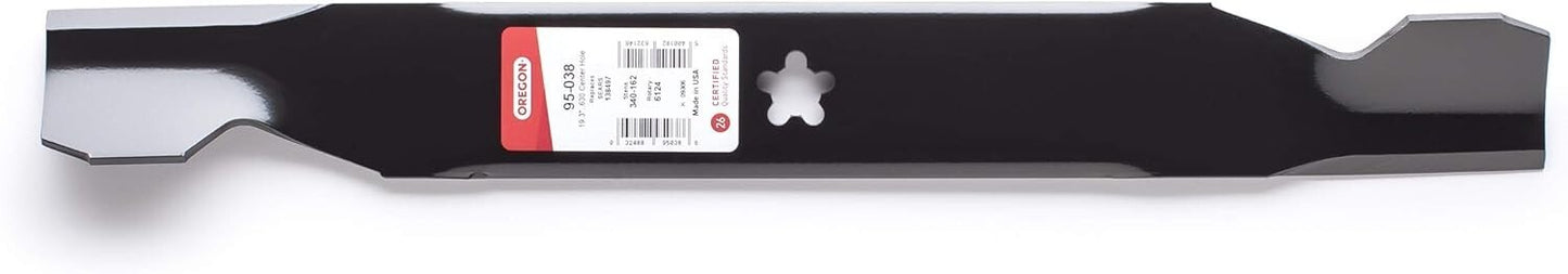 Solid Spare Oregon 95-038 Heavy Duty Gator Mower Blade, 19-9/32" Fits AYP