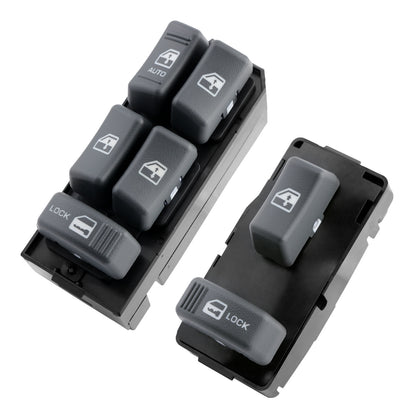 Master Power Window Switch Driver & Passenger Side For Chevy GMC C/K 1500-3500