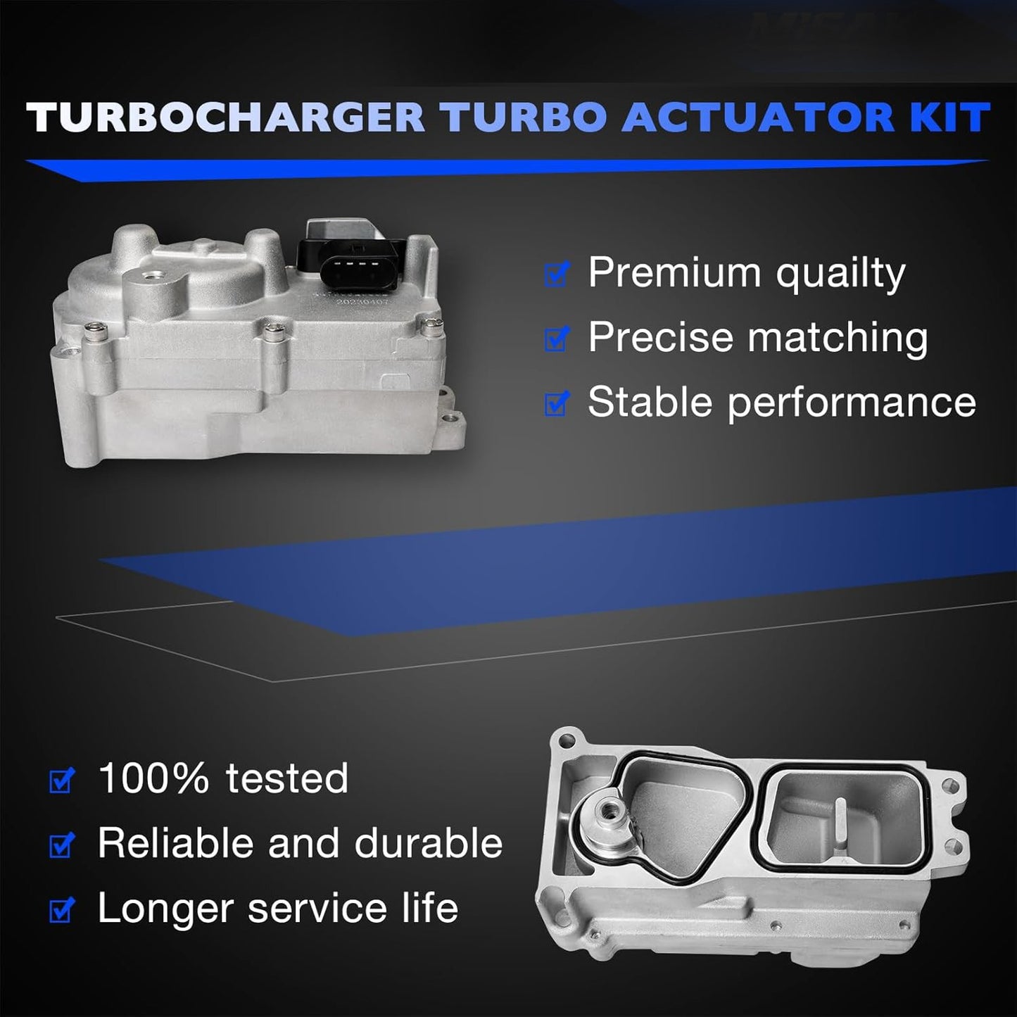 Turbo Actuator Fits 13-2018 Ram 2500 3500 Cummins 6.7L Diesel HE300VG 68445522AA