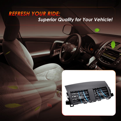 Center Dash A/C Air Vent Trim Panel Cover For 2006-12 Toyota RAV4 55670-42060-B0