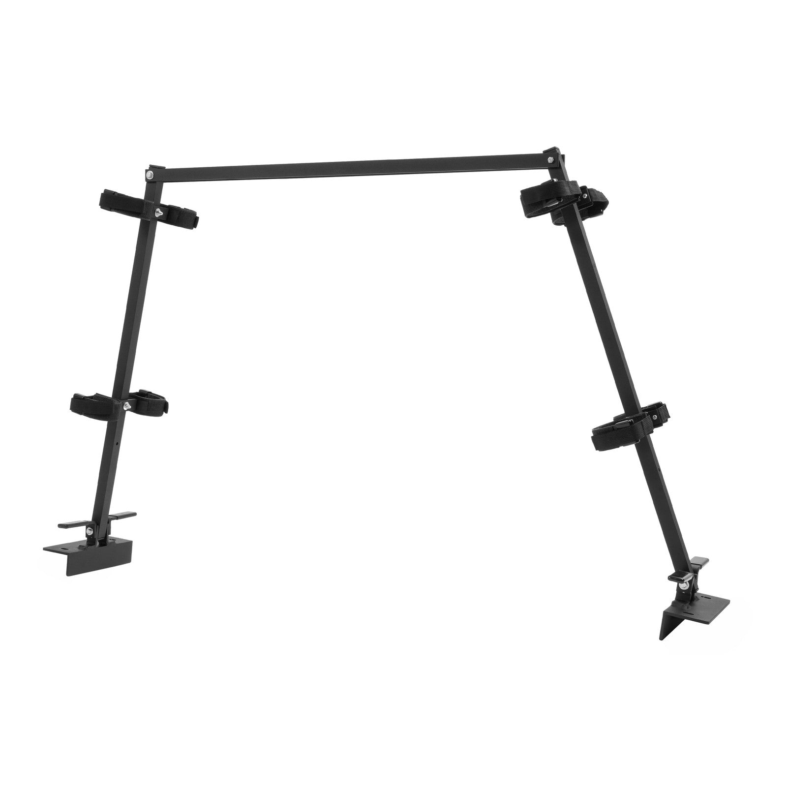 Solid Spare UTV Universal Sporting Clays 4 Gun Holder Bed Rack For Polaris Ranger RZR Can Am
