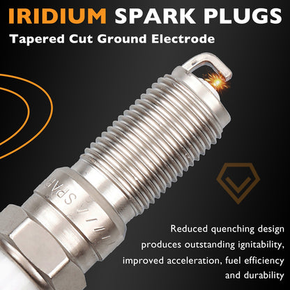 6X DG549 Ignition Coil & Spark Plugs Pack For 15-23 Ford F-150 Explorer 3.5L