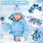 2 In 1 North South Poles Style Star Magic Cube For Kid And Adult Toy Ages 8-12