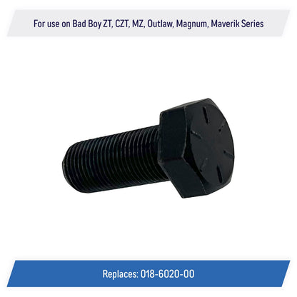 Blade Bolt 5/8"-18 x 1-1/2" for Bad Boy Mower ZT CZT MZ Outlaw 018-6020-00 (2)