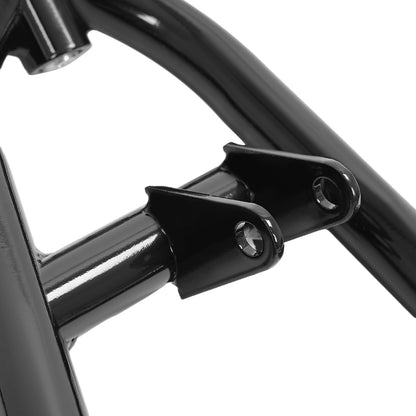 Solid Spare Black Front Extended A-Arm For Yamaha Raptor 250 YFM250R 2008-13 Powder Coated