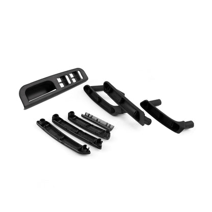 Black Interior Door Pull Handle Window Control Panel For VW Passat B5 1998-05
