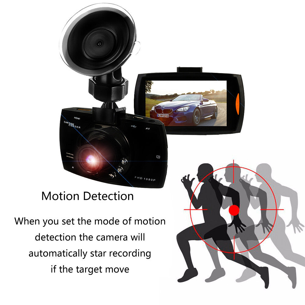 1080P Full HD Dash Cam Camcorder Car DVR Dashboard Camera Recorder