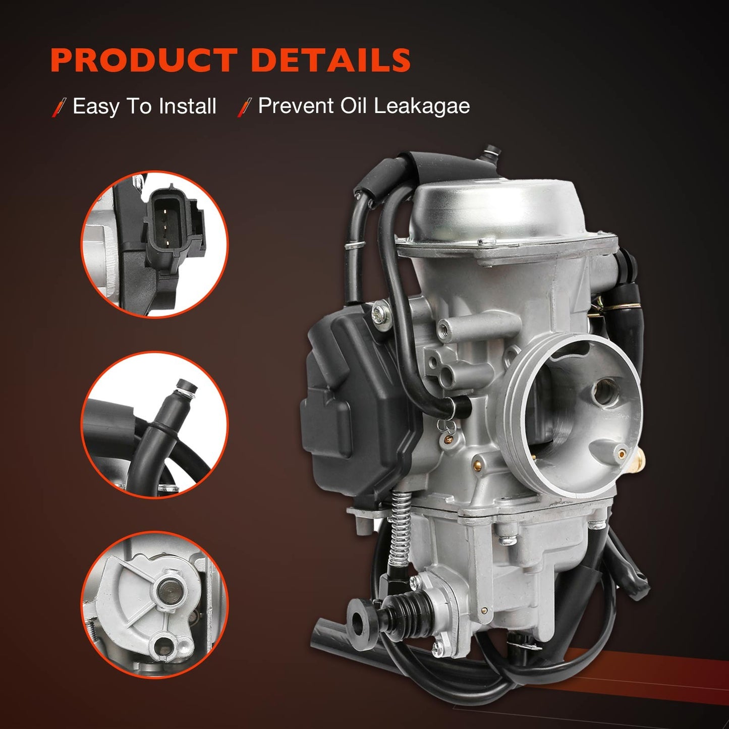 16100-HN2-305 Carburetor Kit Fit 01-11 Honda Fourtrax Foreman Rubicon 500 TRX500