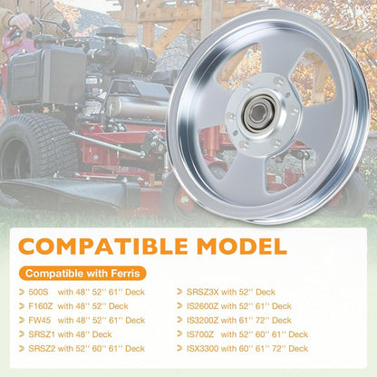 5102831 Flat Idler Pulley For Ferris 48" 52" 61" 72" Deck Lawn Mower 5104717