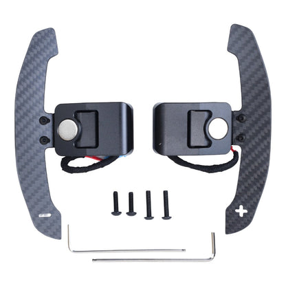 For BMW F20 F30 F32 F87 F80 F82 Carbon Fiber Replacement Magnetic Paddle Shifter
