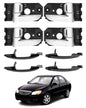 82610-2F000 Interior Exterior Door Handle Set Fit 2004-2009 Kia Spectra Spectra5
