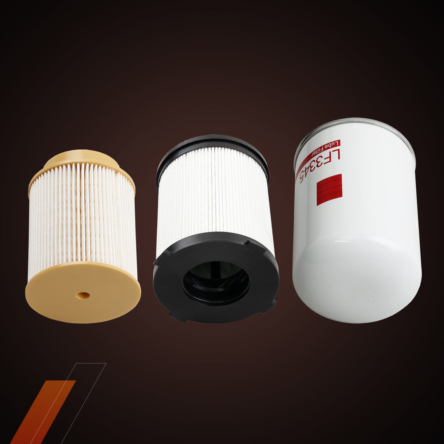 16403-EZ41A Oil Fuel Filter Kit For 2016-19 Nissan Titan XD 5.0L Cummins Diesel